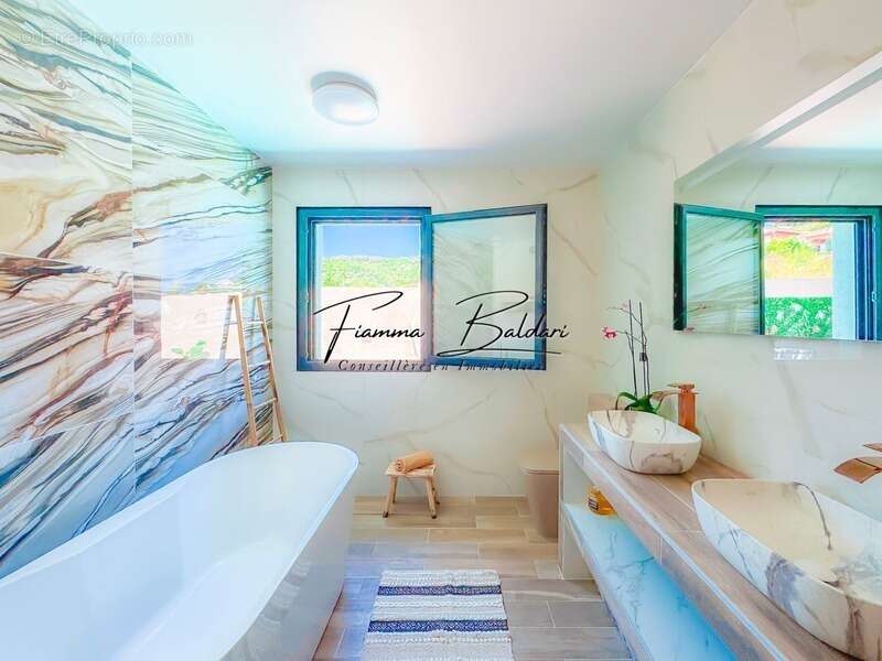 À vendre Villa moderne de 130m² + T2 45m², Terrain 840m², Vue mer, Folelli, Penta di Casinca, Haute-Corse (20) - photo 13