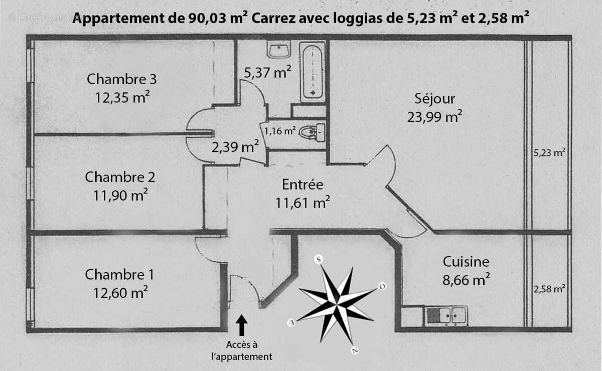 Appartement à NANTERRE