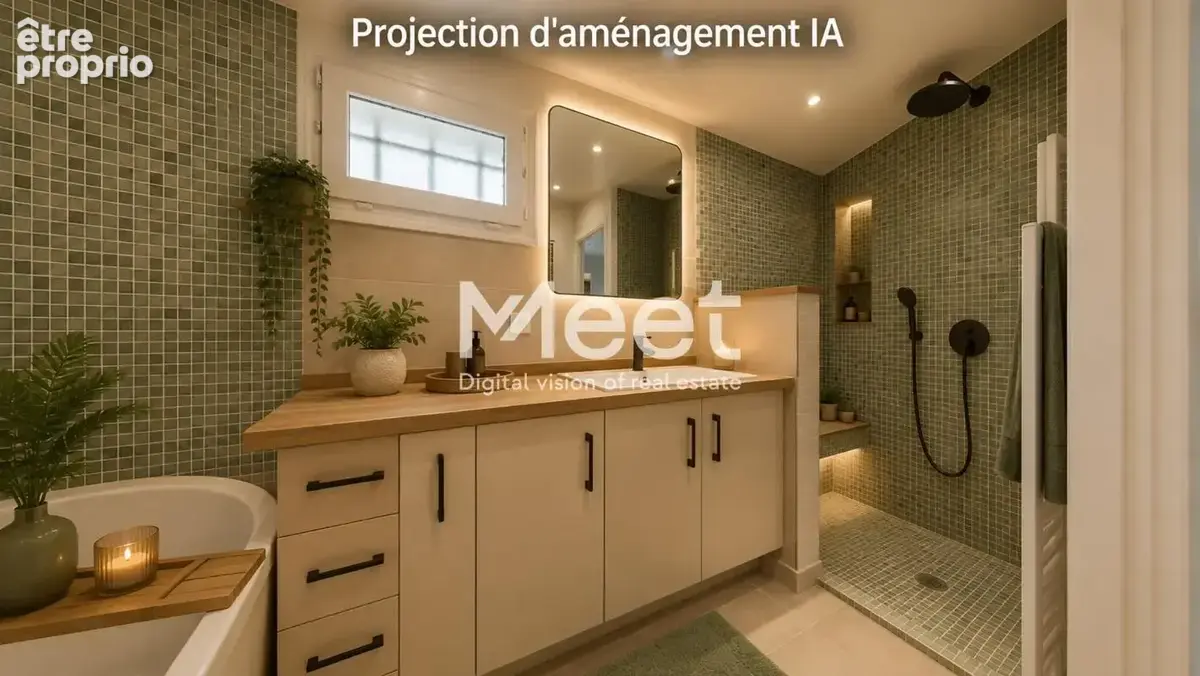 Maison - 3 chambres - jardin - parking - photo 9