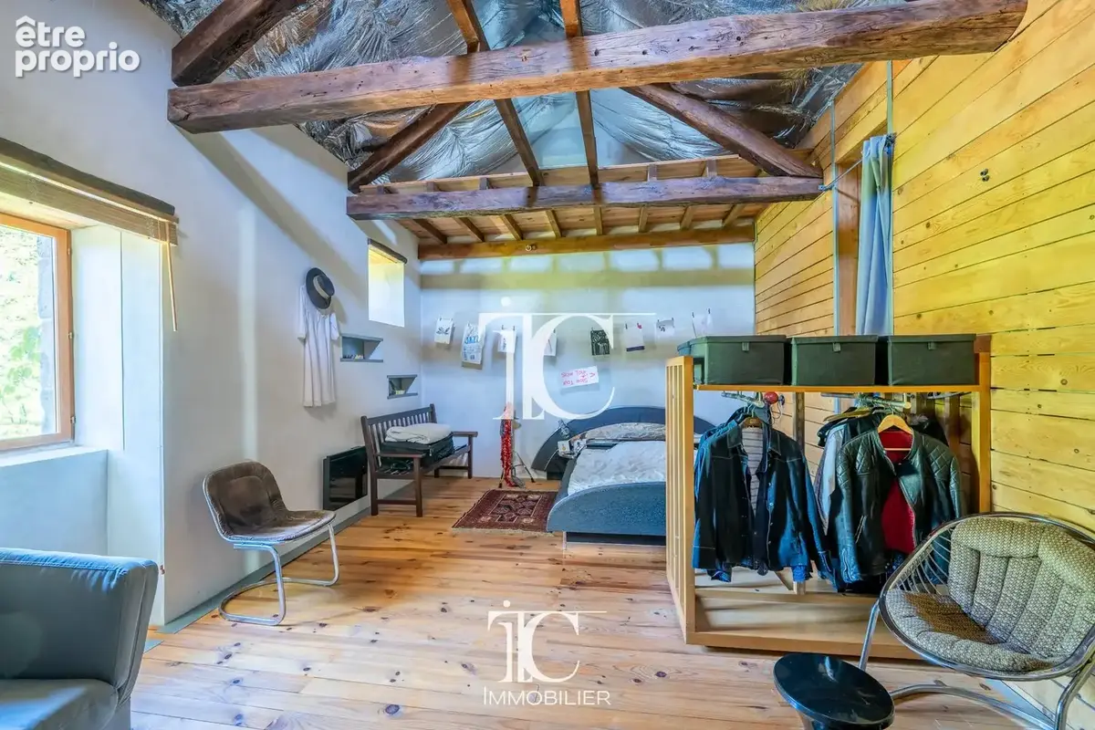 Chambonas 07140 - maison de hameau en pierres 109m² - 2 chambres - 390m² de terrain attenant - - photo 10