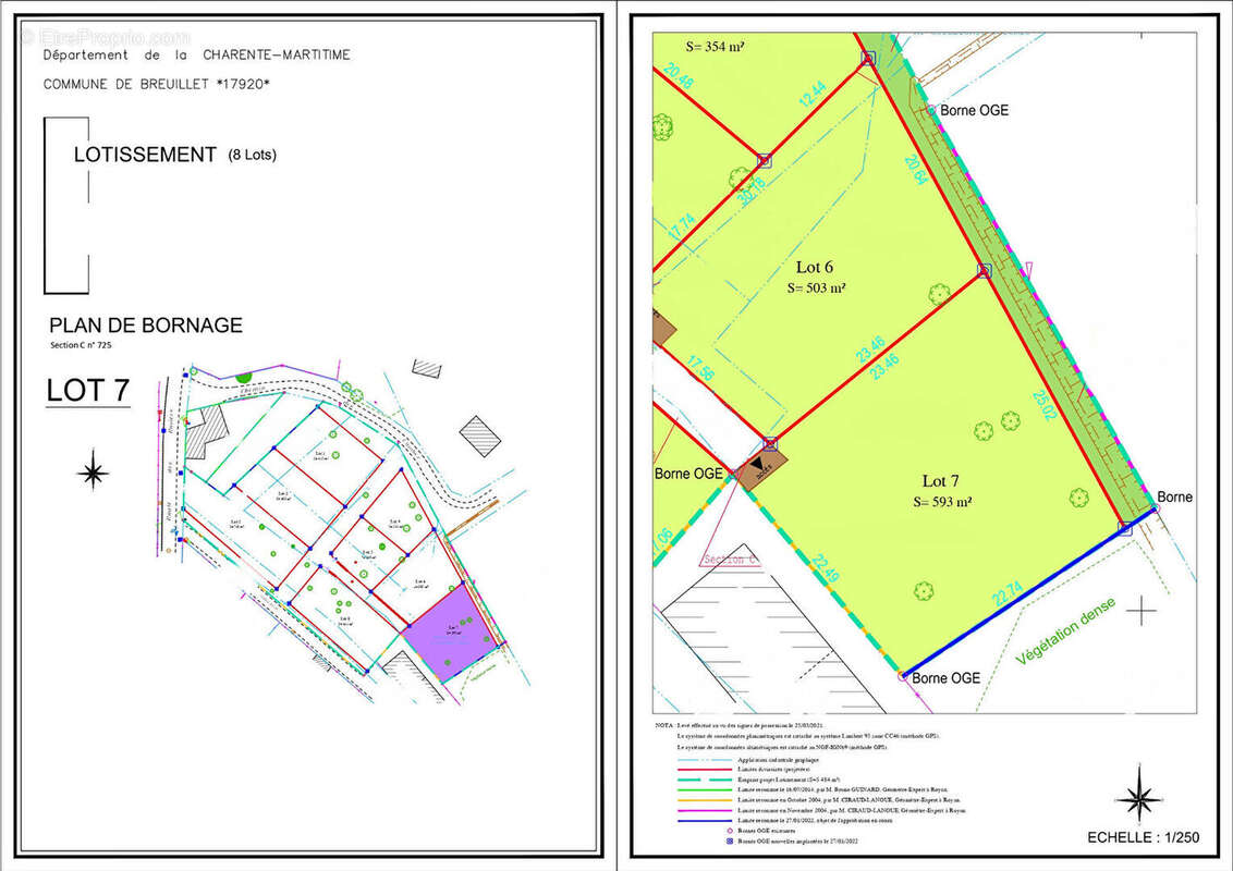 Terrain à BREUILLET