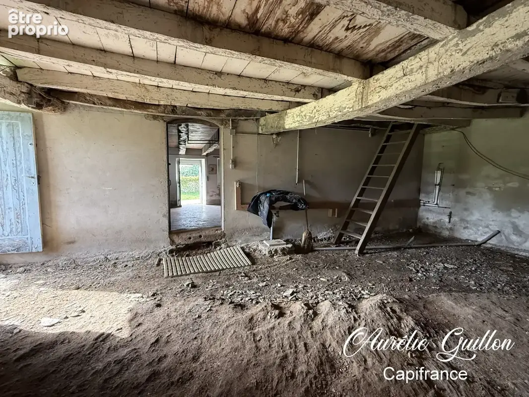 Maison en pierre à réhabiliter – terrain constructible 1 300 m², garage – Ploërmel - photo 17