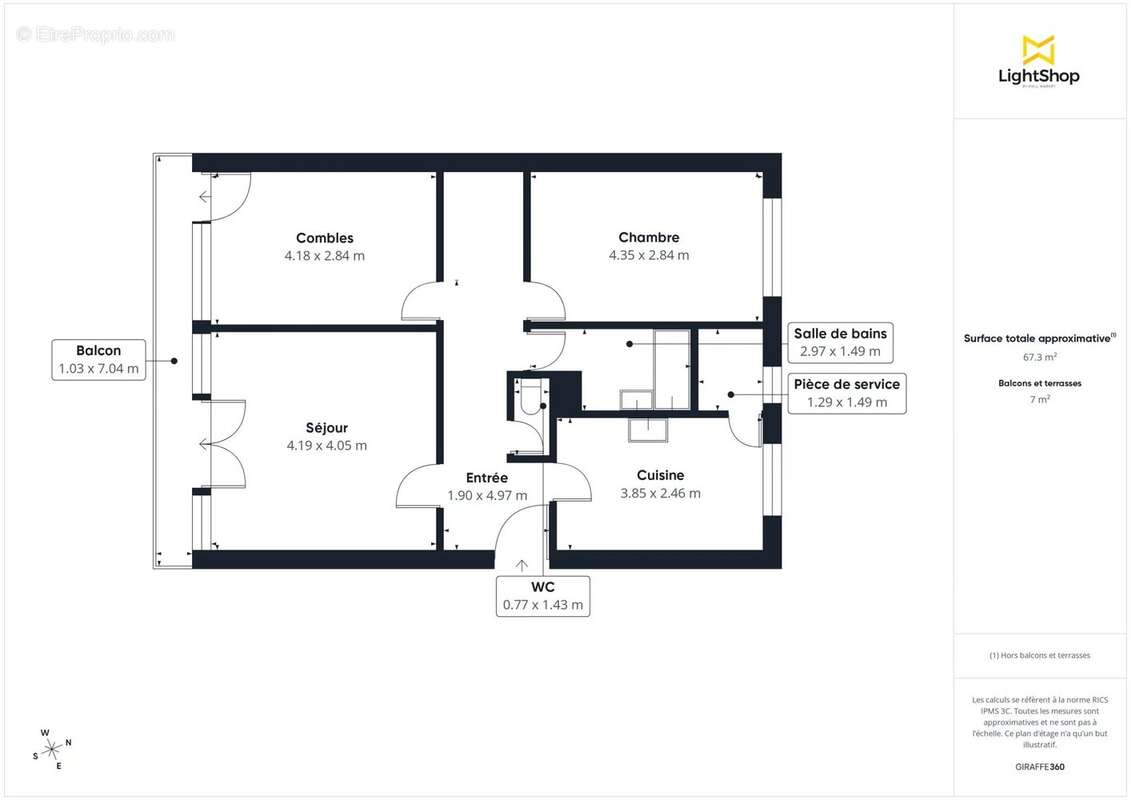 Appartement à LONGJUMEAU