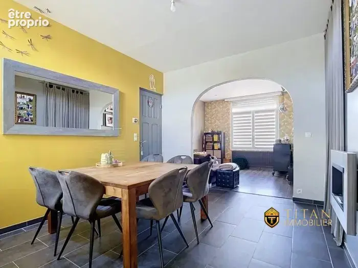 Maison mitoyenne de 132 m², 3 chambres, jardin à Coudekerque-Branche (59210) - Titan Immobilier
