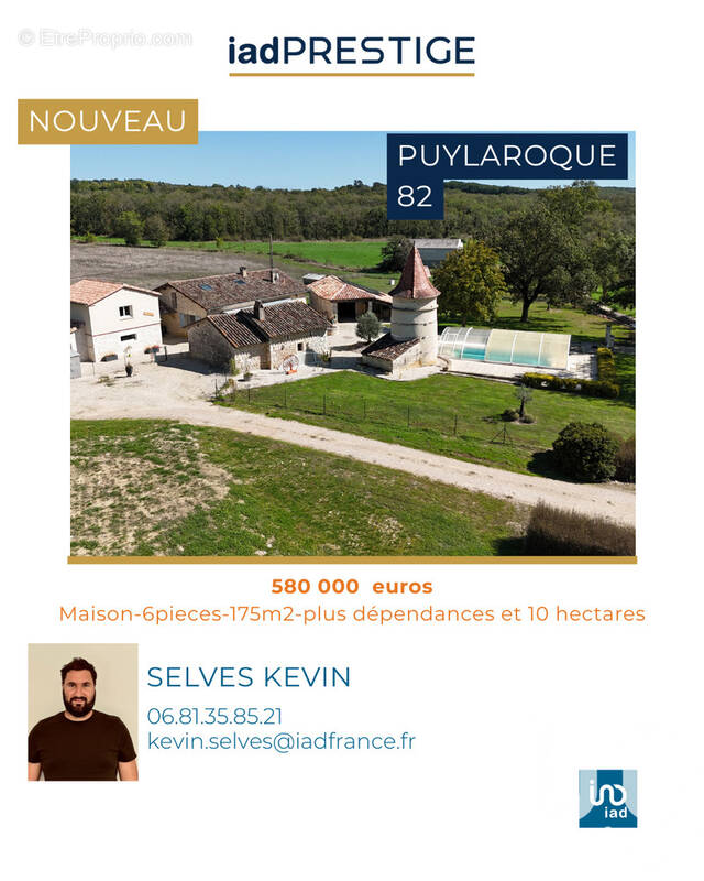 Photo 1 - Maison à PUYLAROQUE