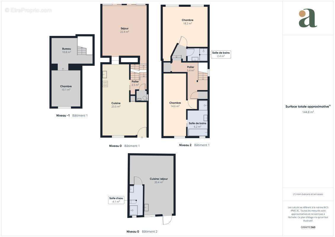Maison de 6 pièces 140 m² en secteur résidentiel en vente à Argenteuil (95100) - photo 3