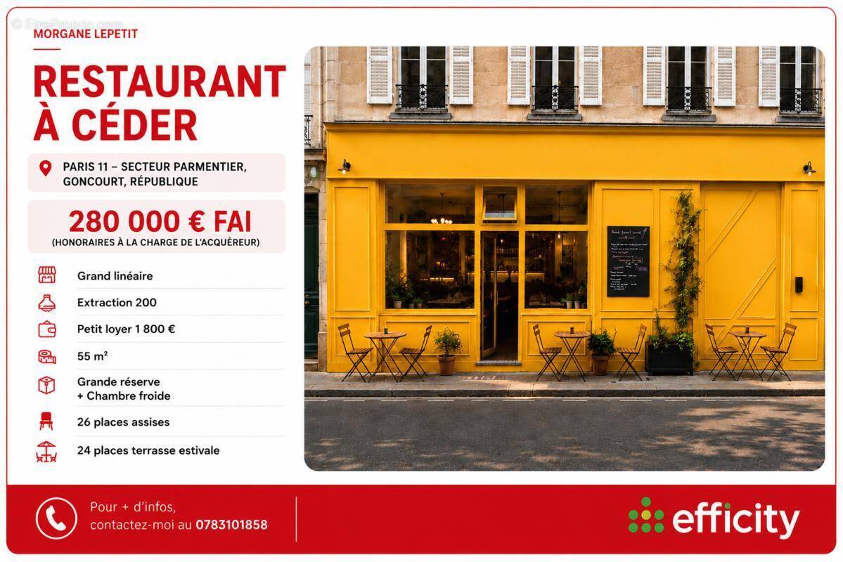 Commerce à PARIS-11E