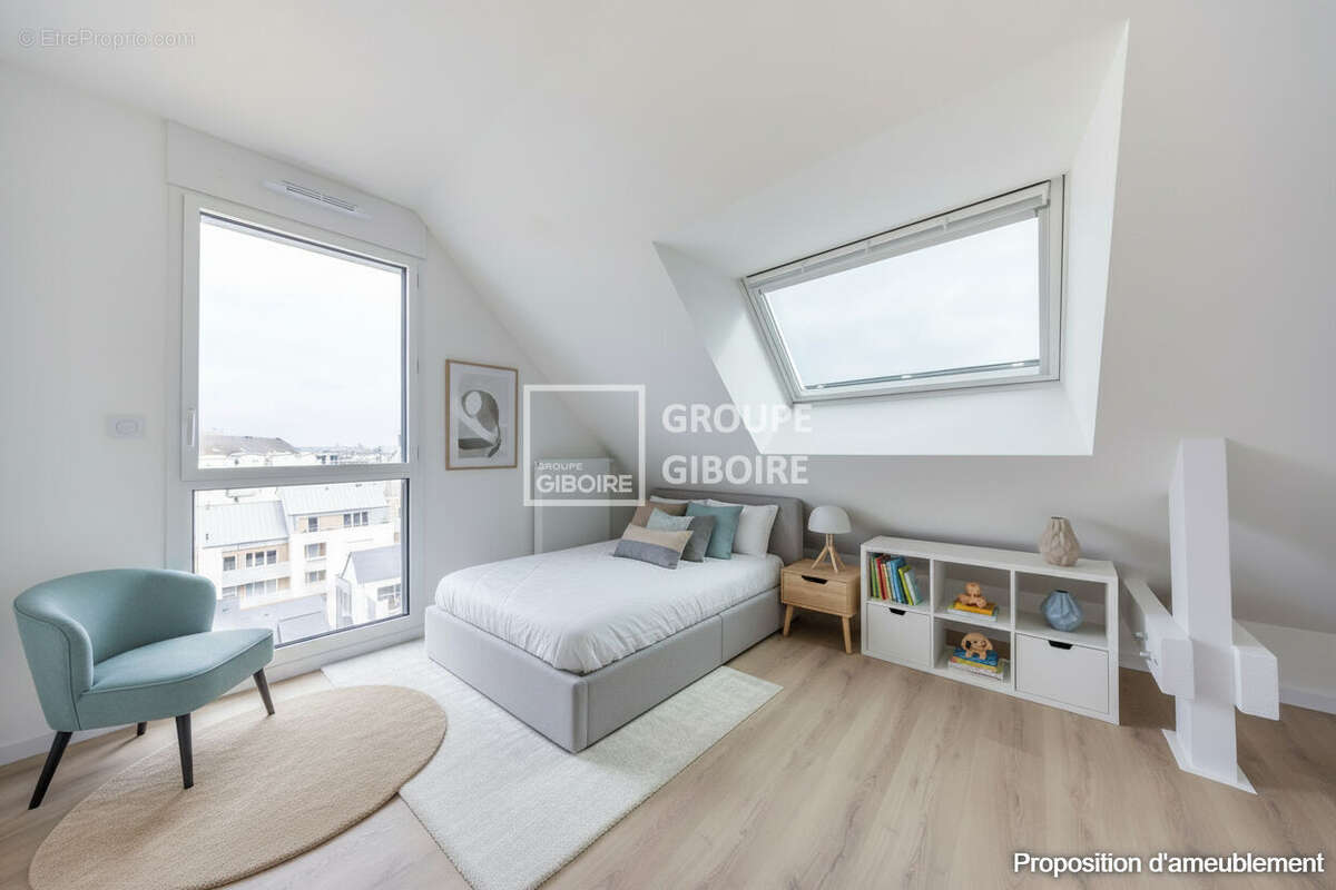 A vendre agence giboire saint malo appartement type 5 duplex parkings - photo 5