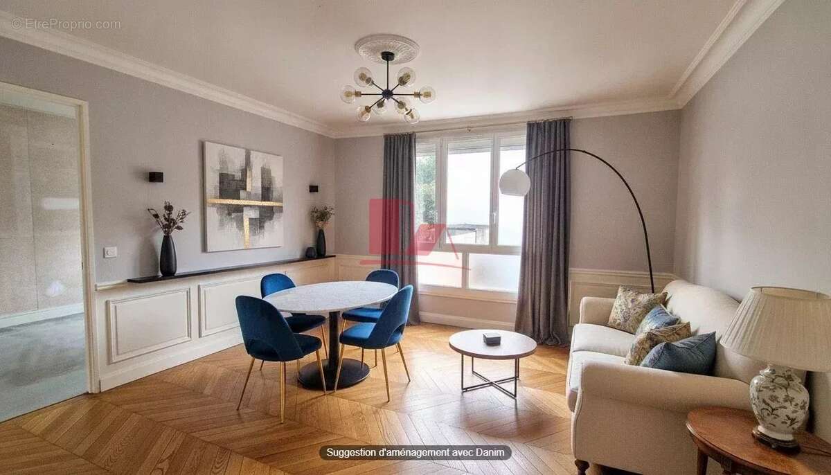 VANVES – Appartement 3 pièces de 51 m² à rénover – Métro et commerces à proximité - photo 3