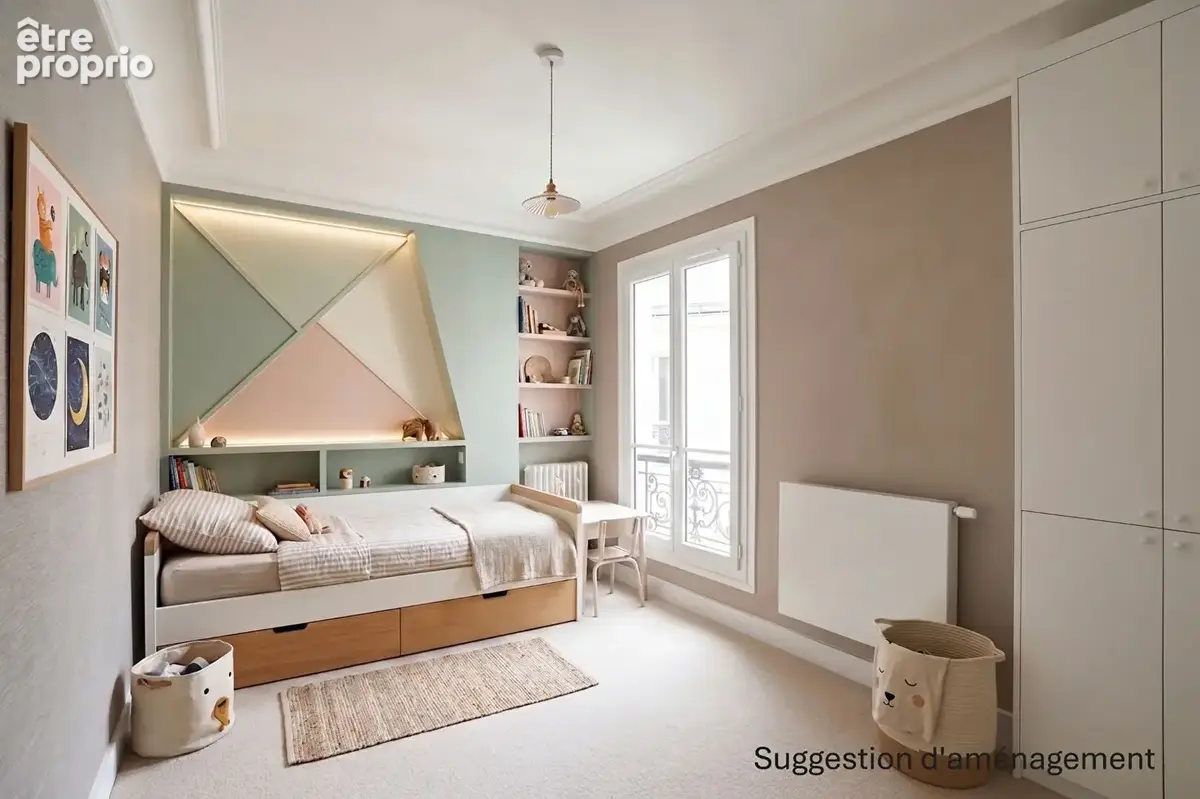 Etienne MARCEL - balcon - 2/3 Chambres - photo 8