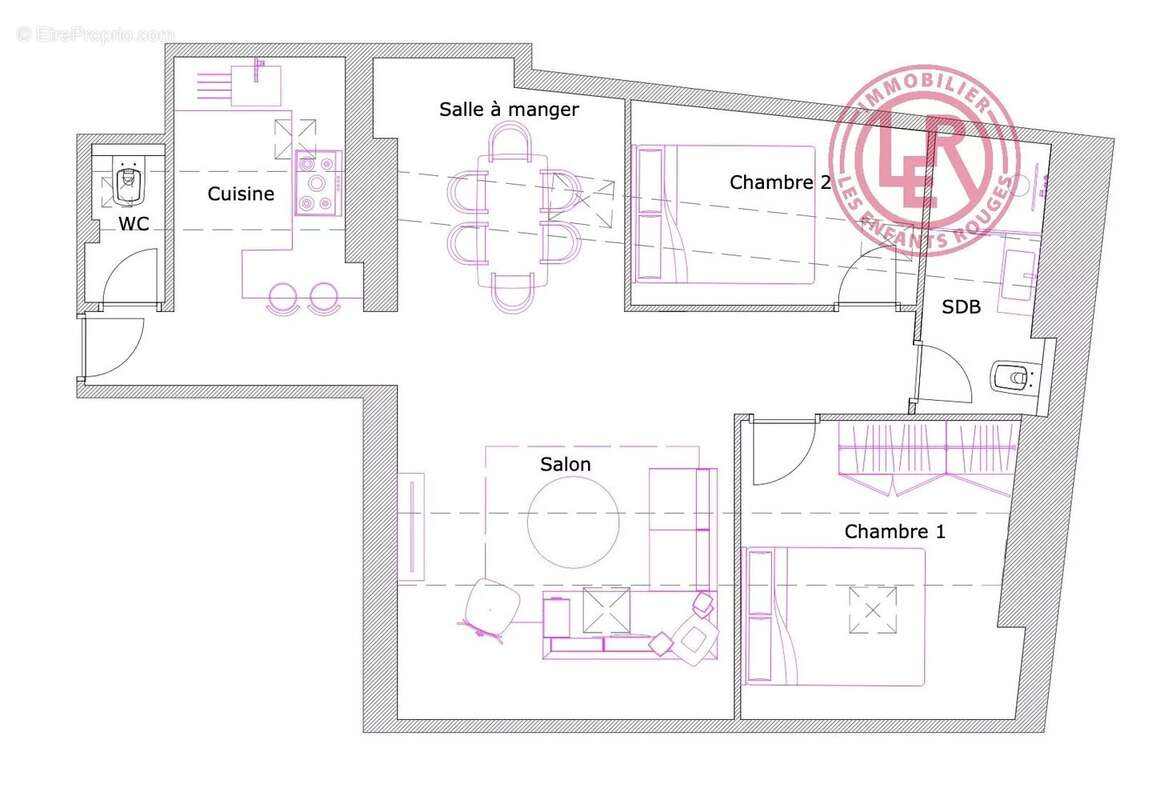 Appartement à PARIS-3E