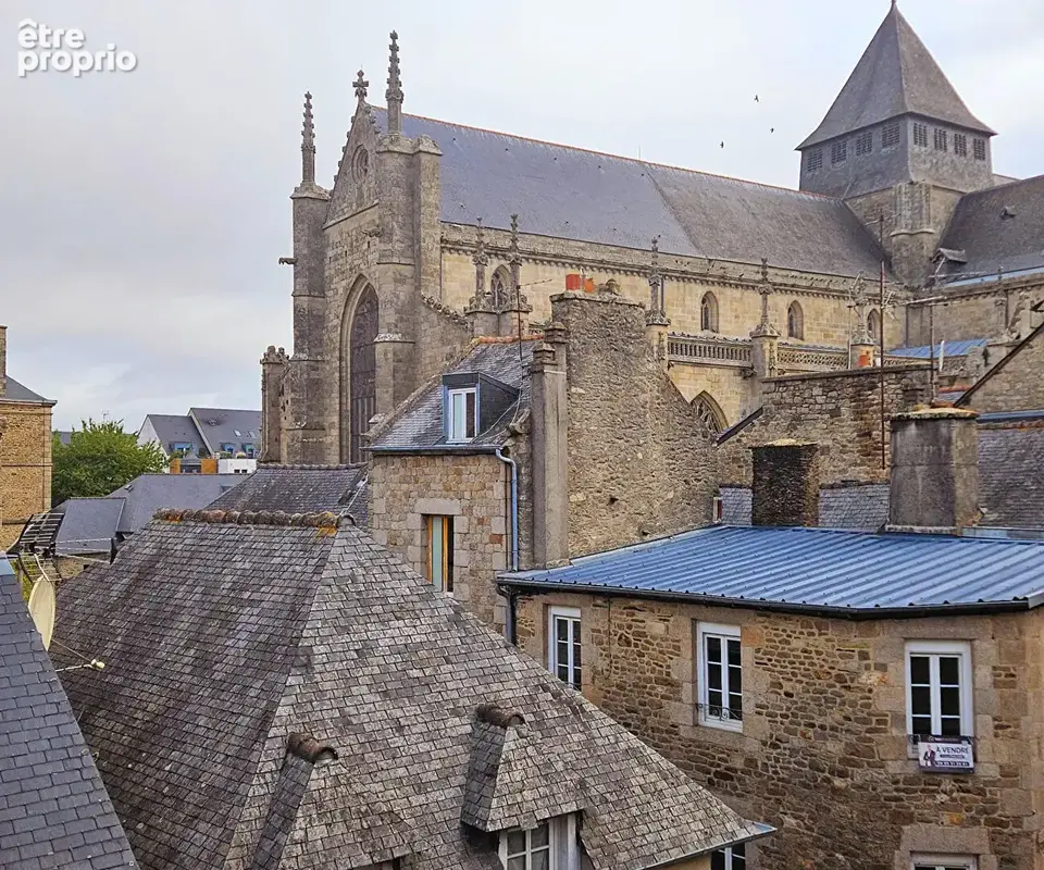 Appartement T2 de charme avec vue sur les toits de Dinan et l'eglise de St malo  ! - photo 7
