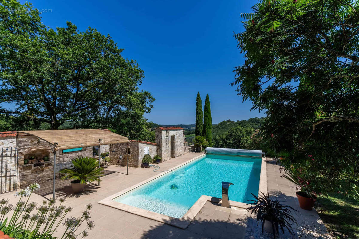 County property with pool and land - photo 11