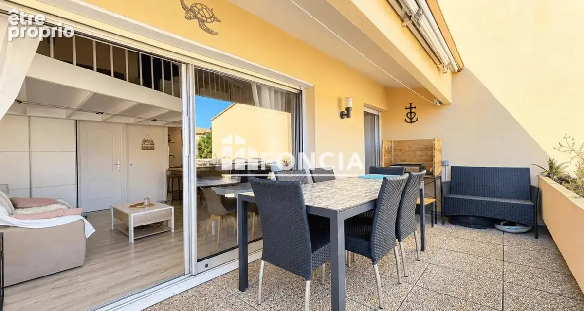 À vendre – appartement t2 avec mezzanine, grande terrasse et parking privatif – cap d’agde, secteur la clape - photo 4