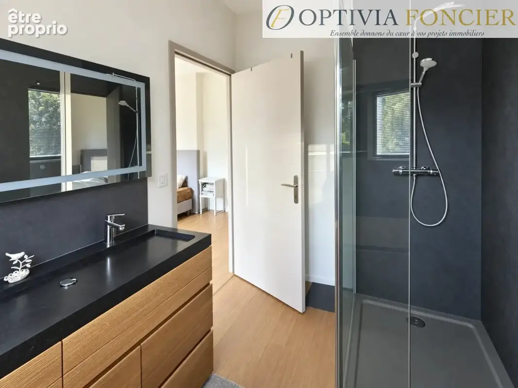 Maison contemporaine 2018 T6 - 145 m2 - Environnement privilégié (vue forêt) - DPE : A - photo 9
