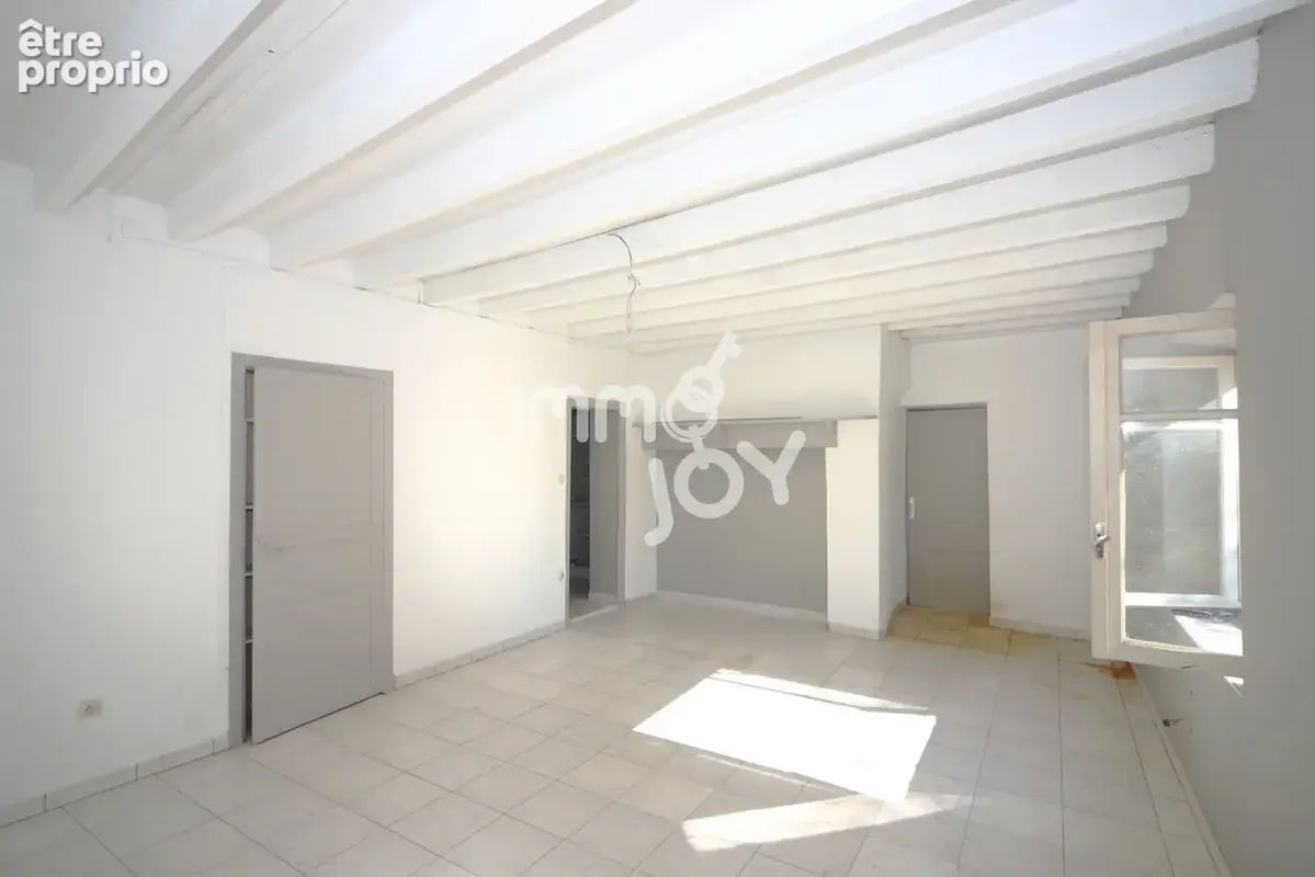 Maison 19e, 133 m2, T5, sur 2 niveaux, cave semi-enterrée 50 m2, garage 42 m2, dépendances, terrain divisible. - photo 2