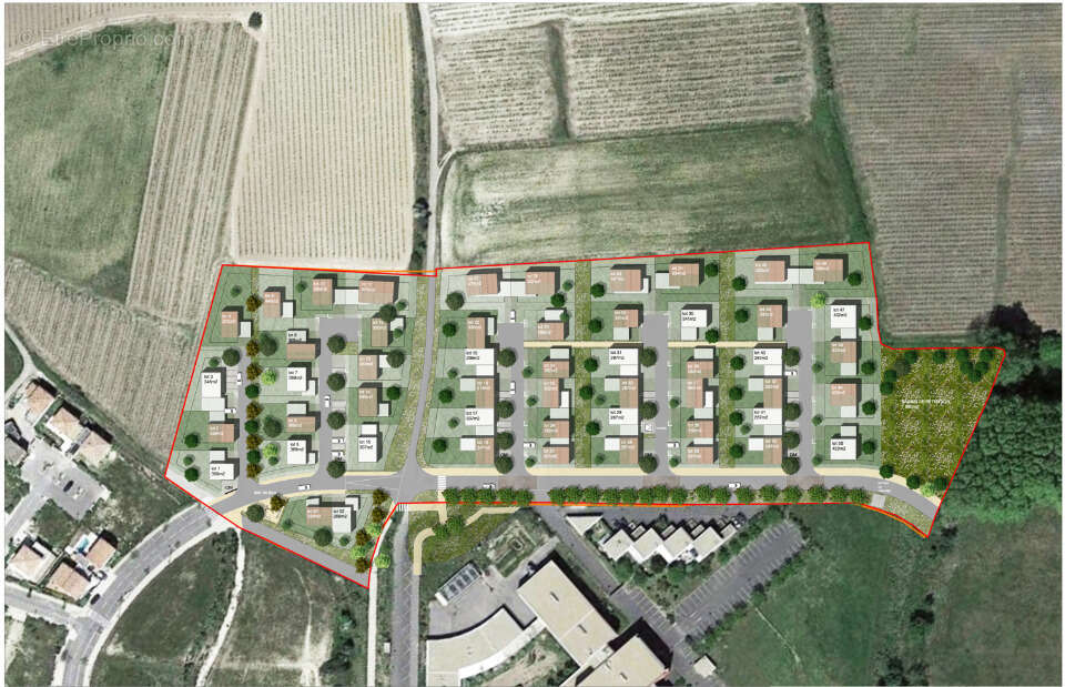 Terrain 347 m² à Saint-Andre-De-Sangonis  - photo 3