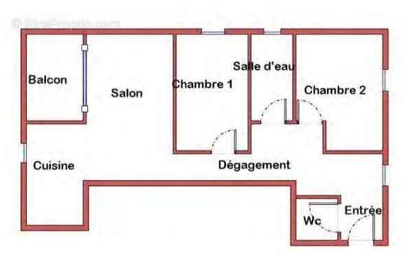 Appartement à LE THOR