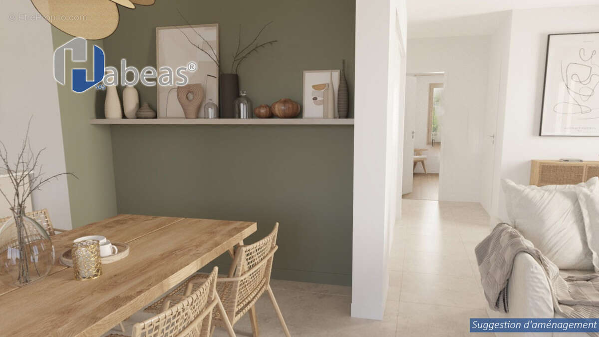 Appartement T2 de 45m² au 2em étage avec un grand balcon de 15,85m², Lyon 7ᵉ - photo 5