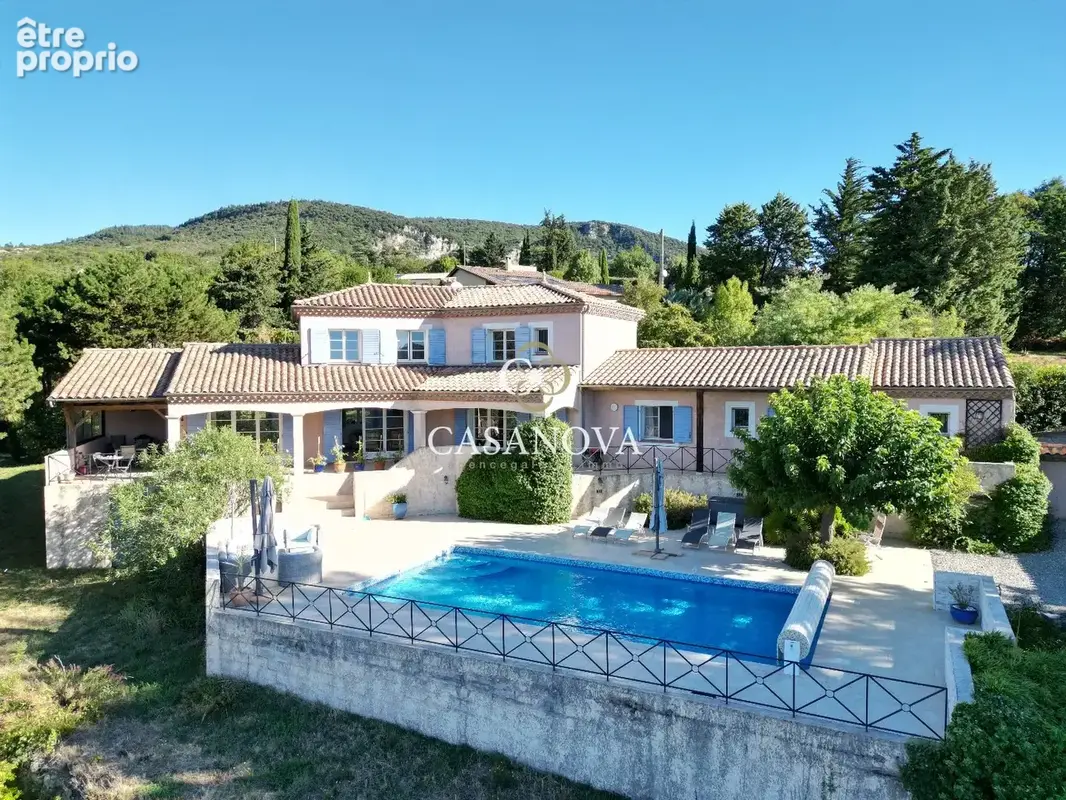 Lodeve  villa avec vue panoramique sur la campagne et le lac du salagou - photo 9