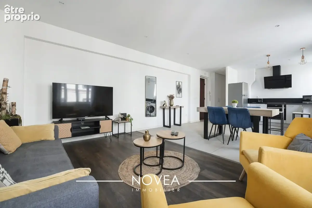 Appartement 3 pièces 63 m² à vendre à Villeurbanne (69100) - photo 1