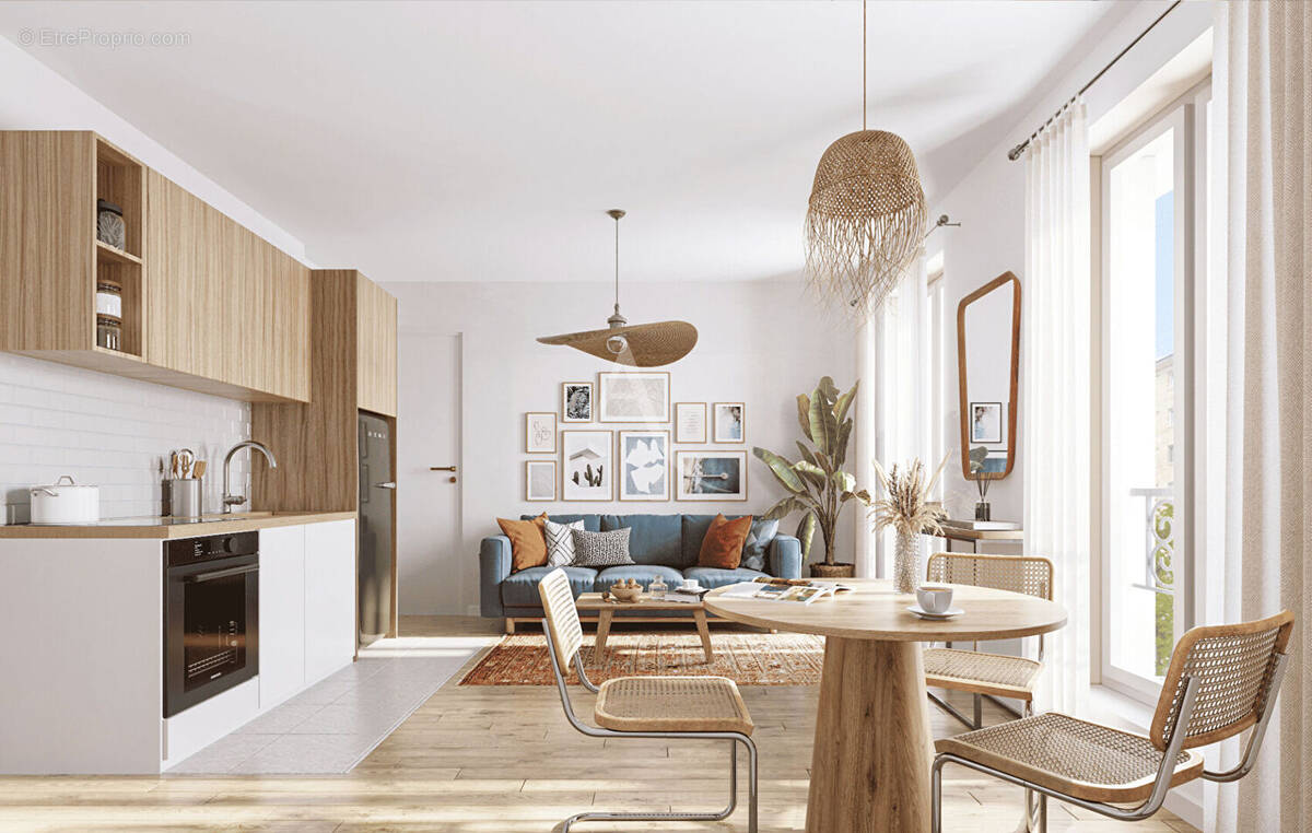 Appartement à PARIS-19E