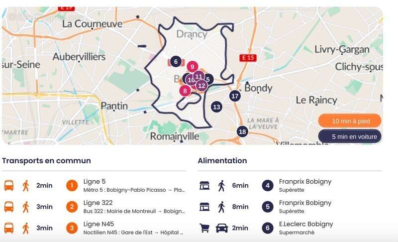Appartement à BOBIGNY