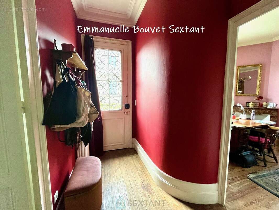 Grande maison bourgeoise fin 19ème, centre-ville, tous commerces à pied, jardin, garage, terrasses - photo 11