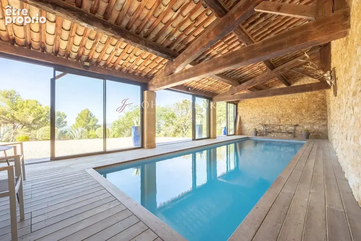 Lourmarin, cadre d' exception pour cette demeure d' architecte - photo 8