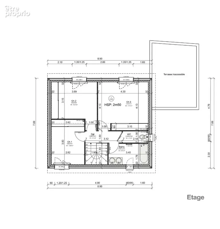 Maison  5 pièce(s) 108 m² sur BRINDAS - photo 8
