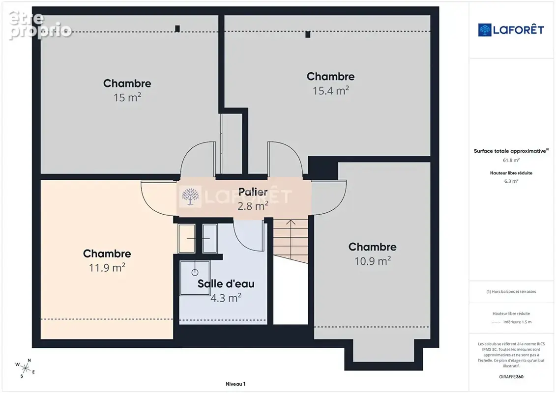 Maison Quimper 5 pièce(s) 96,9m2 - photo 12