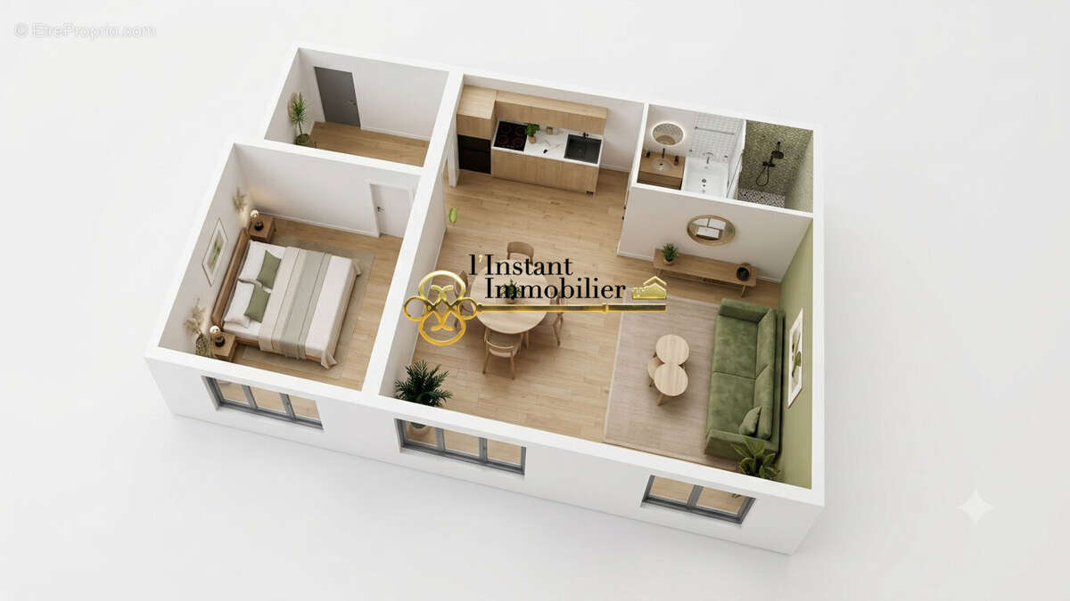 MORLAIX - Résidence Les Jardins du 10 - Appartements neufs du Studio au T2 Bis - à partir de 99 990 - photo 3