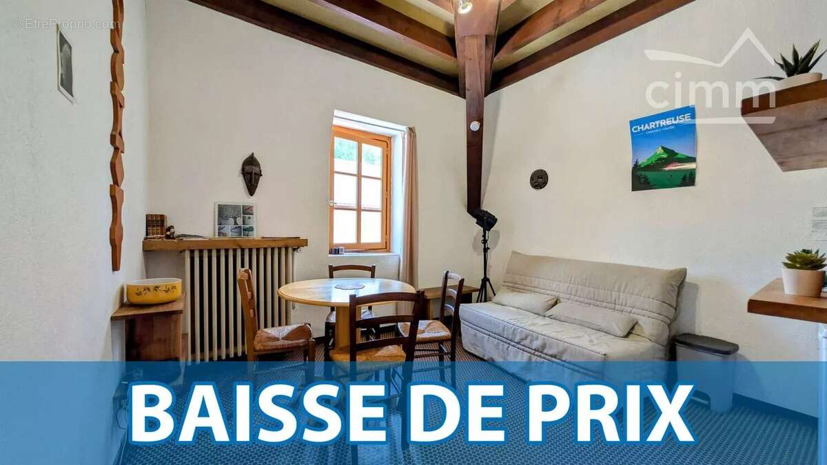 Appartement à SAINT-PIERRE-DE-CHARTREUSE