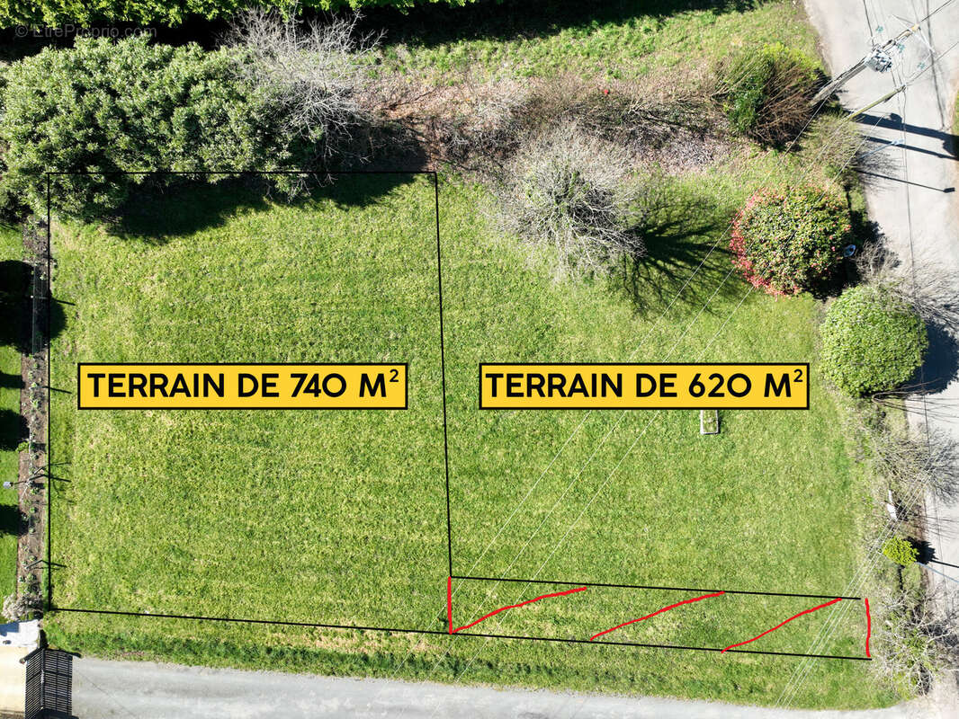 Terrain à MELGVEN
