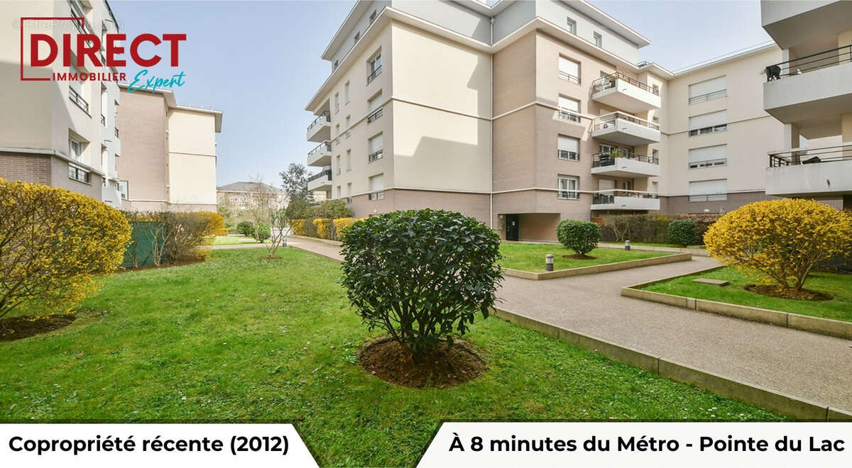 Creteil - pointe du lac : app 2p + parking + cave - photo 7