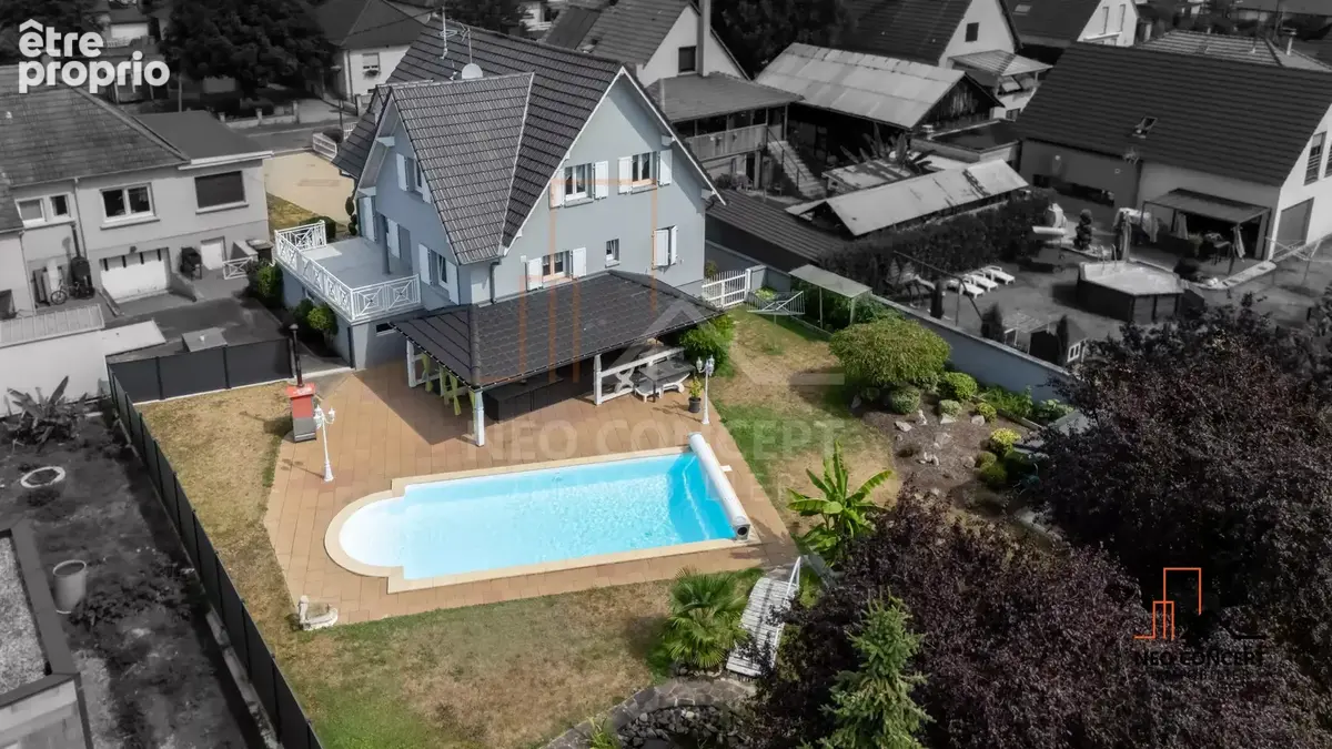 * HERRLISHEIM * Magnifique maison de type 5 pièces de 148.50 m² total avec une sublime piscine sur 9.10 ares ! * - photo 19