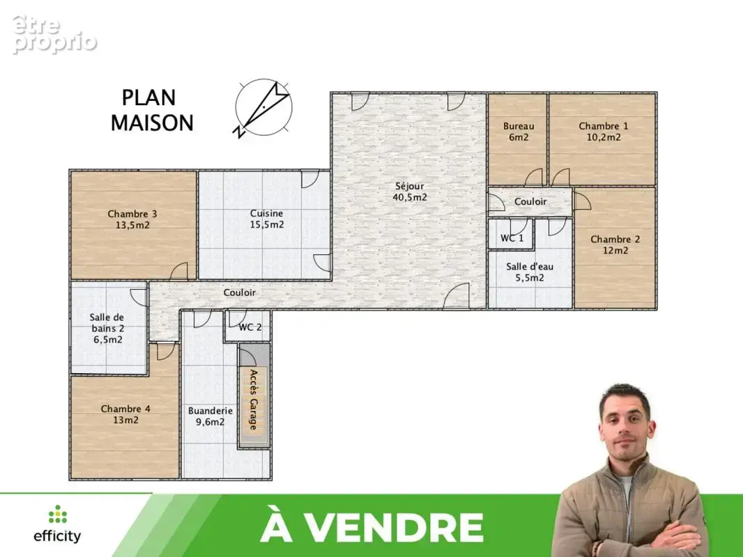 Maison 6 pièces 146 m² à vendre à Chasseneuil-Du-Poitou (86360) - photo 18