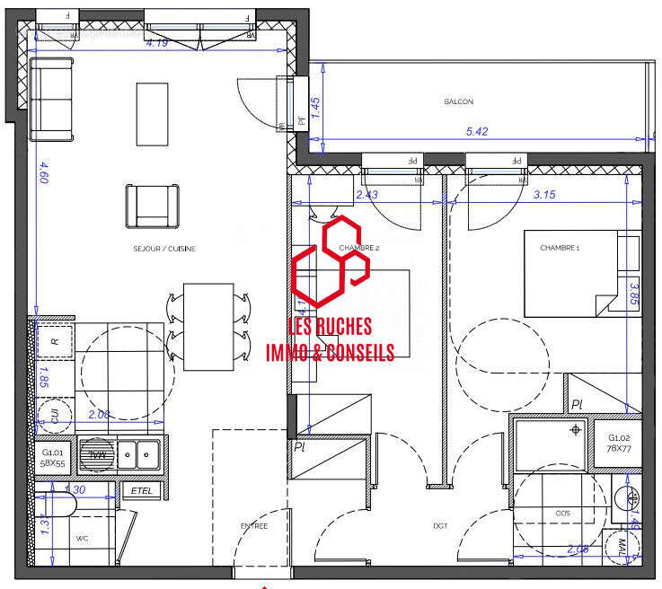 Appartement à FONTENAY-SOUS-BOIS