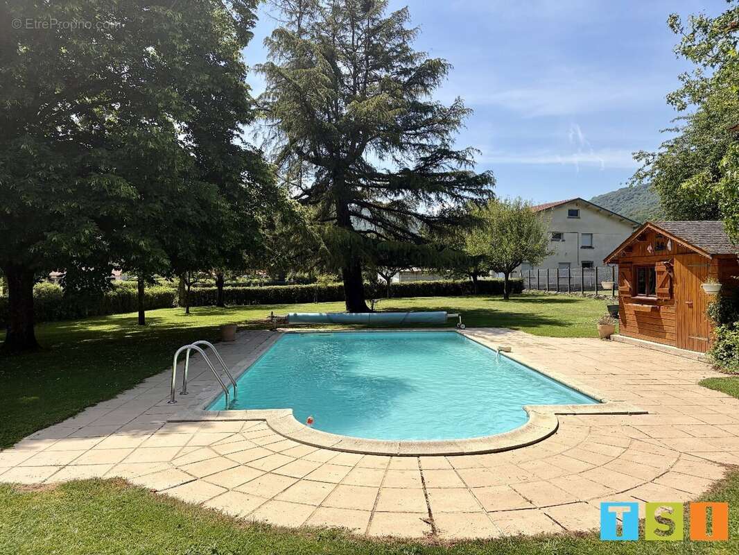 Labarthe--rivière : Ensemble immobilier avec piscine, parc clos de 2 170 m², maison familiale, 2 appartements - photo 3