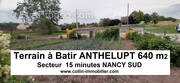 Terrain à ANTHELUPT