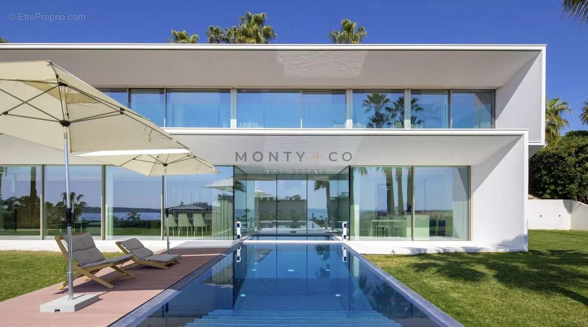 Vente villa contemporaine 6 chambres vue mer Cannes Californie - photo 8