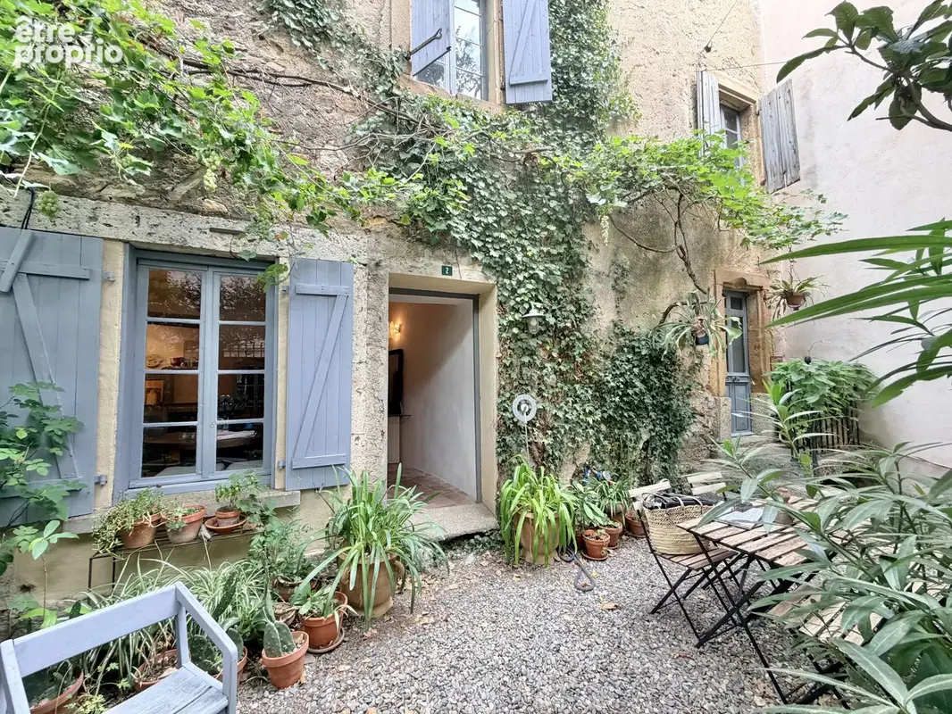 Authentique maison en pierre divisée en trois maisons d'amis indépendantes au cœur du vignoble languedocien - photo 17