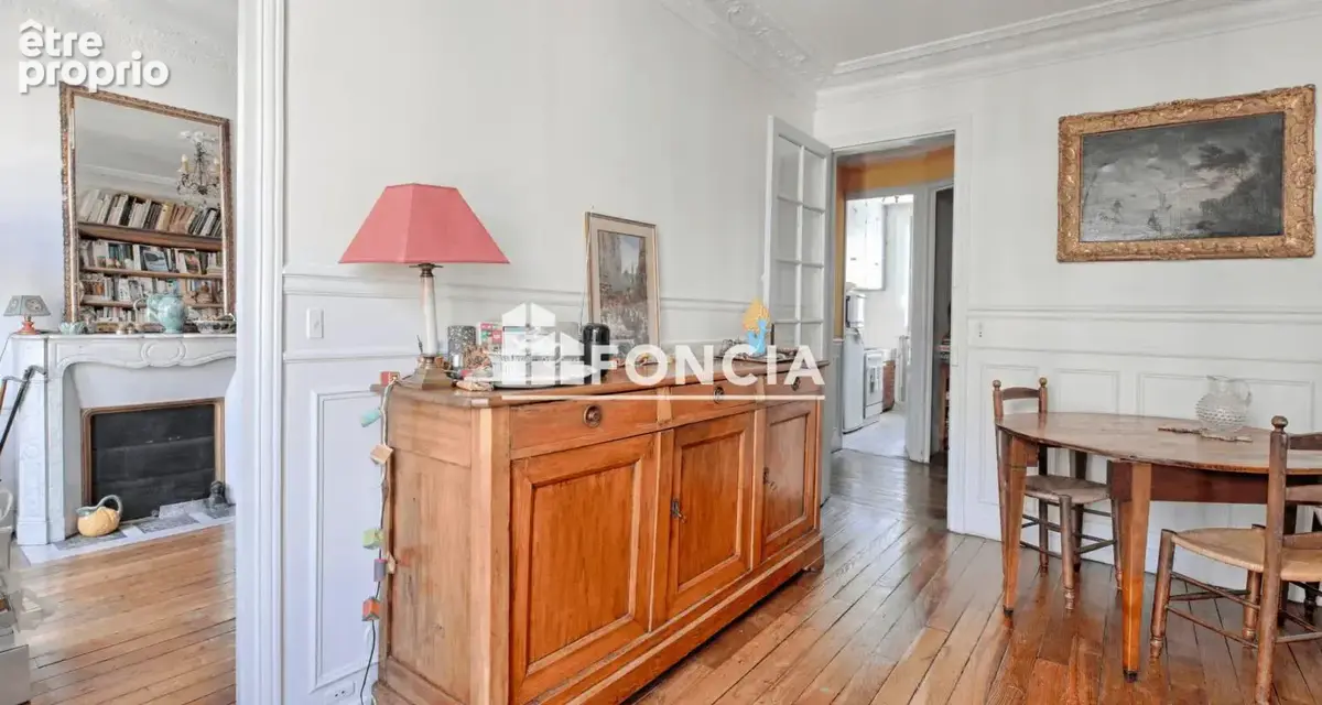 3 pièces – 5ème étage par escalier – charme de l’ancien mairie du xiveme dans un bel immeuble pdt - photo 3