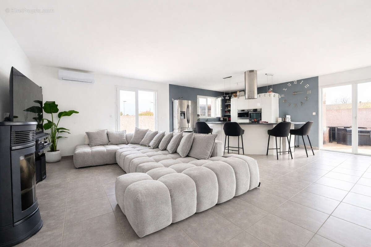 Saint marcel les valence - maison plain pied 5 pieces - photo 5