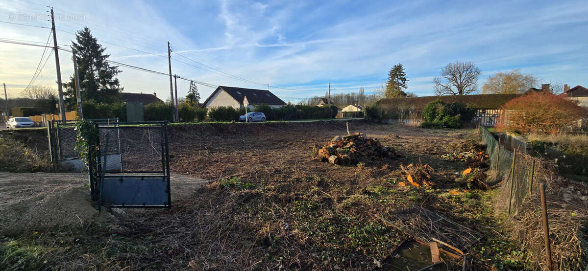 Terrain à VERRIERES