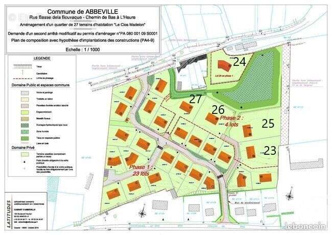 Terrain à ABBEVILLE