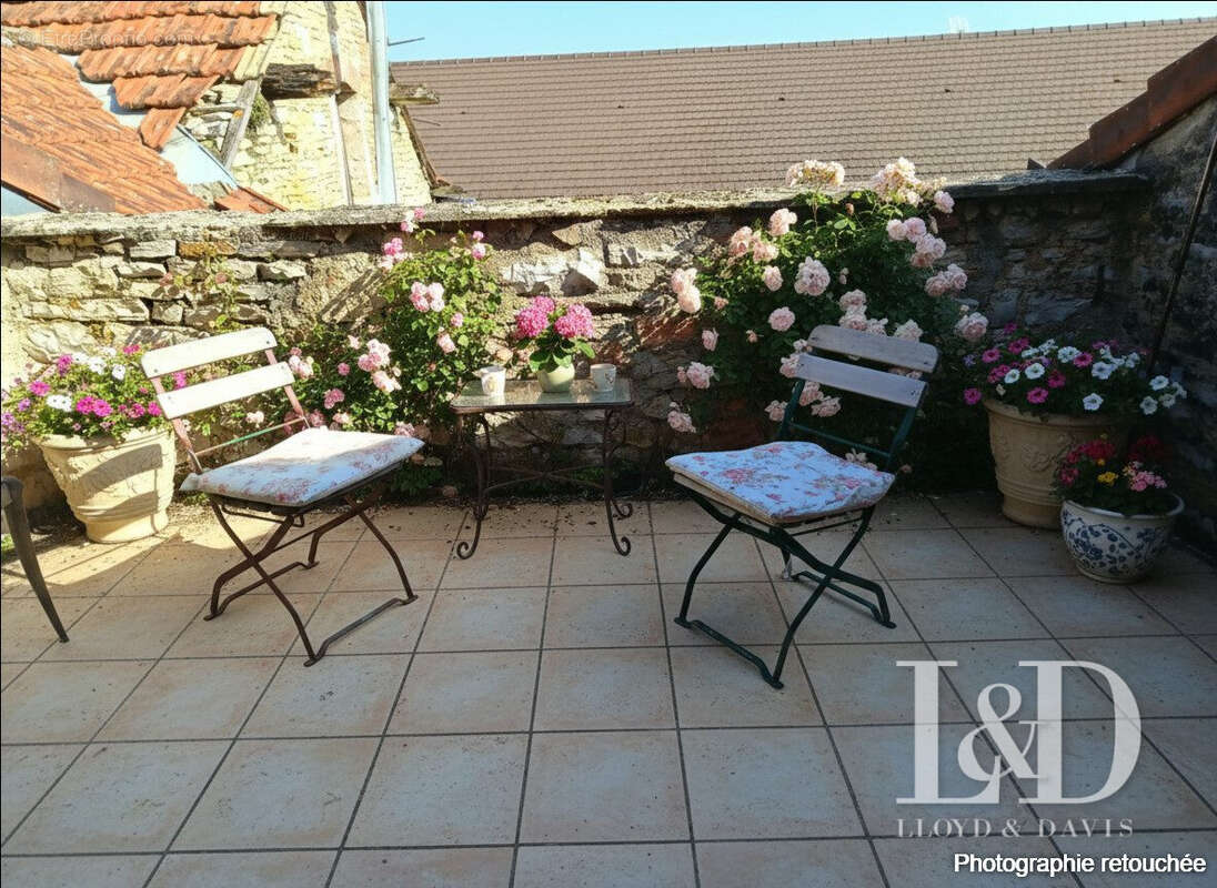 Terrasse dernier étage - Maison à VOLNAY