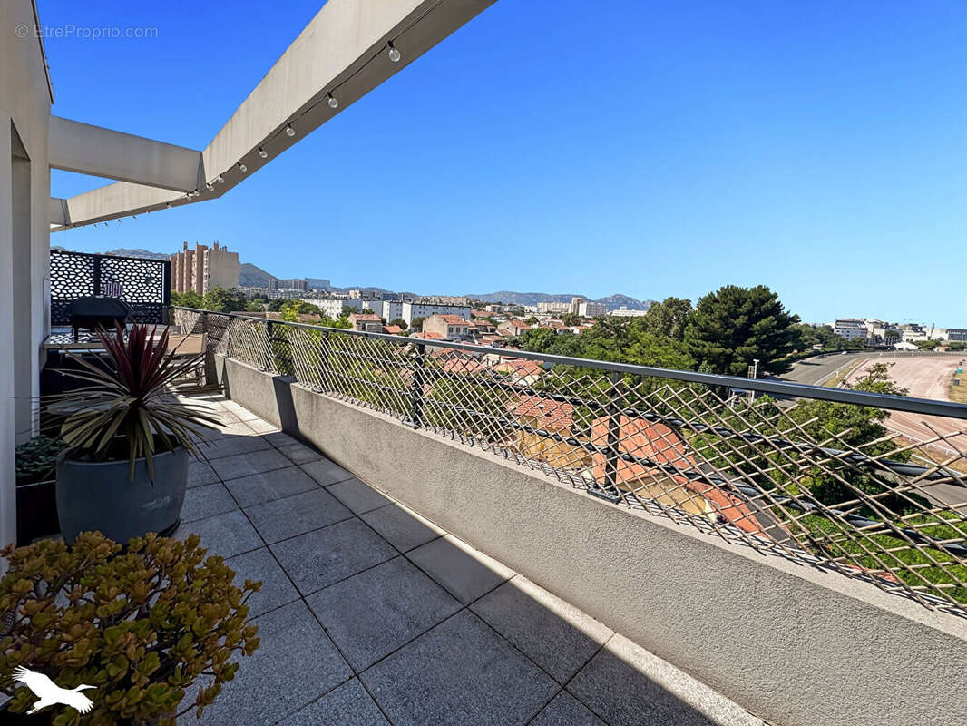 Appartement  Marseille T4 de 84 m² avec terrasse de 35 m² - Dernier étage - photo 16