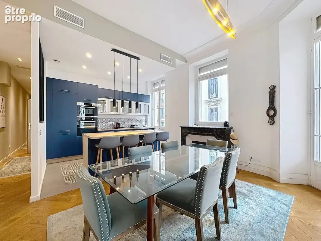 Cannes centre – appartement 5p de caractère rénové – terrasse 35 m² - photo 6