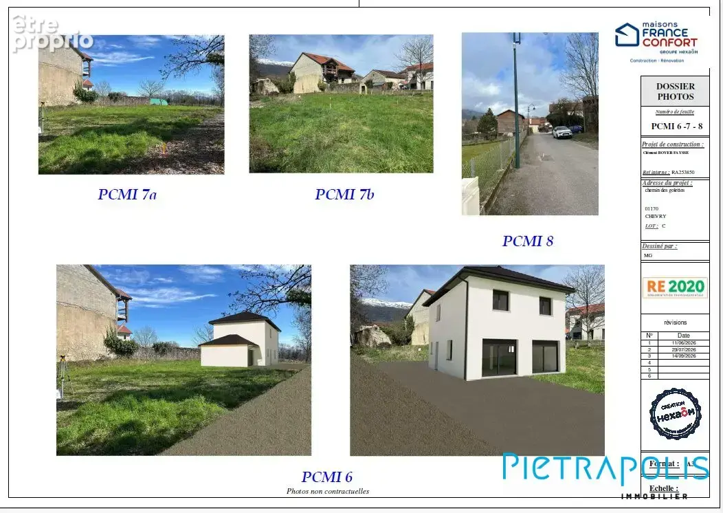 Terrain 610 m² à vendre à Chevry (01170) - photo 3
